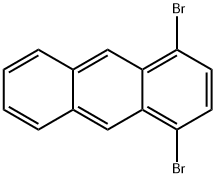 Anthracene, 1,4-dibromo- 구조식 이미지