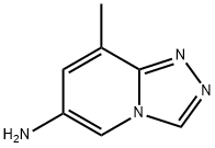 8-methyl-[1,2,4]triazolo[4,3-a]pyridin-6-amine 구조식 이미지
