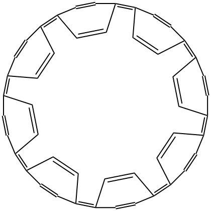 [8]Cycloparaphenylene Structure