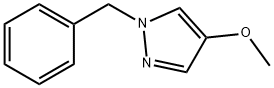 1H-Pyrazole, 4-methoxy-1-(phenylmethyl)- Structure