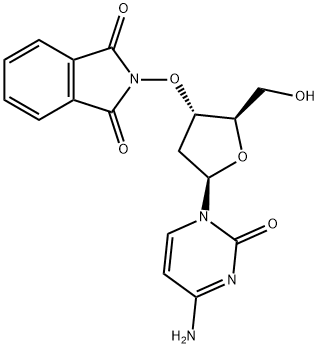 2'-deoxy-3'-O-(1,3-dihydro-1,3-dioxo-2H-isoindol-2-yl)-Cytidine Structure