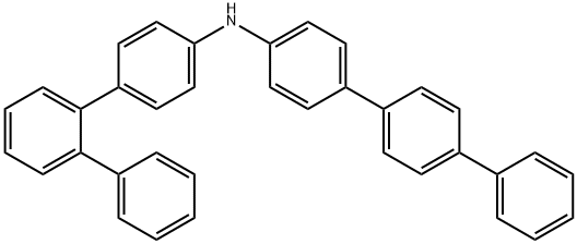 N-([1,1′:4′1″-terphenyl]-4-yl) -[1,1:2′1″-terphenyl] -4-amine 구조식 이미지