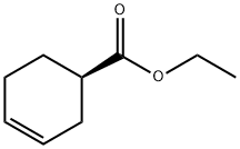 3-Cyclohexene-1-carboxylic acid, ethyl ester, (1R)- Structure