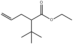 Ethyl 2-tert-Butylpent-4-enoate 구조식 이미지