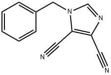 1H-Imidazole-4,5-dicarbonitrile, 1-(phenylmethyl)- Structure