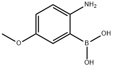 Boronic acid, B-(2-amino-5-methoxyphenyl)- 구조식 이미지