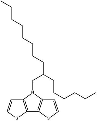4-(2-Hexyldecyl)-4H-dithieno[3,2-b:2',3'-d]pyrrole 구조식 이미지
