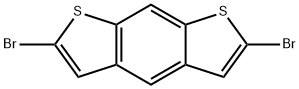 Benzo[1,2-b:5,4-b']dithiophene, 2,6-dibromo- 구조식 이미지