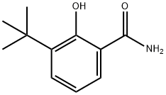 Benzamide, 3-(1,1-dimethylethyl)-2-hydroxy- Structure