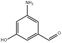 Benzaldehyde, 3-amino-5-hydroxy- 구조식 이미지