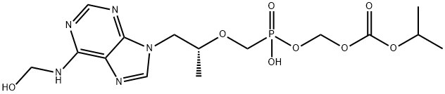 Tenofovir Impurity W Structure