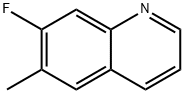 Quinoline, 7-fluoro-6-methyl- Structure