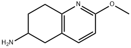 6-Quinolinamine, 5,6,7,8-tetrahydro-2-methoxy- Structure