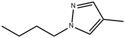 1H-Pyrazole, 1-butyl-4-methyl- Structure