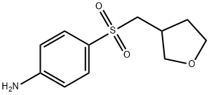 4-(oxolan-3-ylmethanesulfonyl)aniline 구조식 이미지