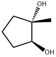 1,2-Cyclopentanediol, 1-methyl-, (1S,2S)- Structure