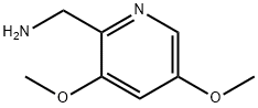 2-Pyridinemethanamine, 3,5-dimethoxy- 구조식 이미지