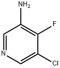 3-Pyridinamine, 5-chloro-4-fluoro- 구조식 이미지