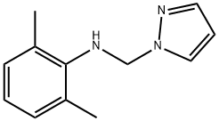 1H-Pyrazole-1-methanamine, N-(2,6-dimethylphenyl)- 구조식 이미지