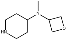 N-Methyl-N-(oxetan-3-yl)piperidin-4-amine Structure