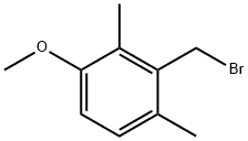 Benzene, 2-(bromomethyl)-4-methoxy-1,3-dimethyl- Structure