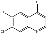 Quinoline, 4,7-dichloro-6-iodo- 구조식 이미지
