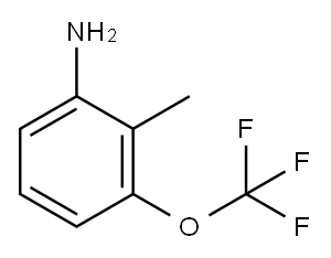 2-methyl-3-(trifluoromethoxy)aniline Structure