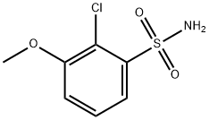 Benzenesulfonamide, 2-chloro-3-methoxy- Structure