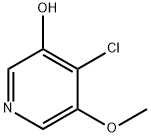 3-Pyridinol, 4-chloro-5-methoxy- 구조식 이미지