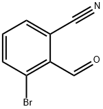 Benzonitrile, 3-bromo-2-formyl- Structure