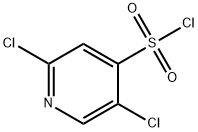 2,5-dichloropyridine-4-sulfonyl chloride Structure