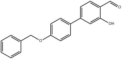 5-(4-Benzyloxyphenyl)-2-formylphenol Structure