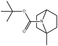 7-Azabicyclo[2.2.1]heptane-7-carboxylic acid, 1-methyl-, 1,1-dimethylethyl ester Structure