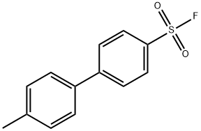 [1,1'-Biphenyl]-4-sulfonyl fluoride, 4'-methyl- Structure