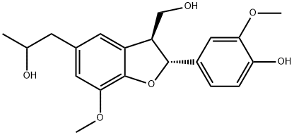 Dihydrodehydrodiconiferyl alcohol 구조식 이미지