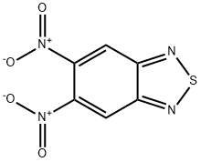 2,1,3-Benzothiadiazole, 5,6-dinitro- Structure