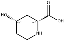 2-Piperidinecarboxylicacid,4-hydroxy-,(2R,4S)-rel-(9CI) Structure