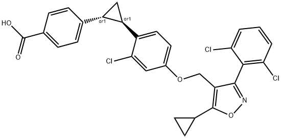 PX20606 trans-isomer 구조식 이미지