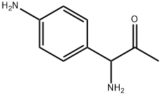 1-AMINO-1-(4-AMINOPHENYL)ACETONE Structure