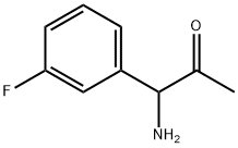 1-AMINO-1-(3-FLUOROPHENYL)ACETONE Structure