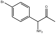 1-AMINO-1-(4-BROMOPHENYL)ACETONE Structure