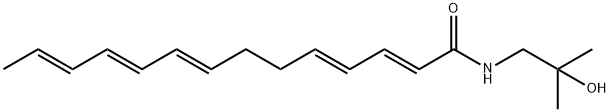 Hydroxyl-γ-isosanshool Structure