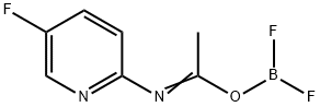 2-Pyridinamine, N-[1-[(difluoroboryl)oxy]ethylidene]-5-fluoro- (9CI) 구조식 이미지