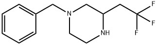 1-Benzyl-3-(2,2,2-trifluoro-ethyl)-piperazine Structure