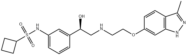 β3-AR agonist 1 Structure