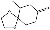 1,4-Dioxaspiro[4.5]decan-8-one, 6-methyl- Structure