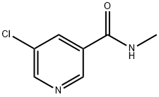 3-Pyridinecarboxamide, 5-chloro-N-methyl- 구조식 이미지