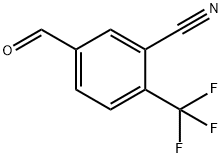 Benzonitrile, 5-formyl-2-(trifluoromethyl)- 구조식 이미지
