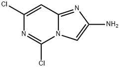 5,7-Dichloroimidazo[1,2-c]pyrimidin-2-amine Structure