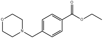 Ethyl 4-(morpholin-4-ylmethyl)benzoate Structure